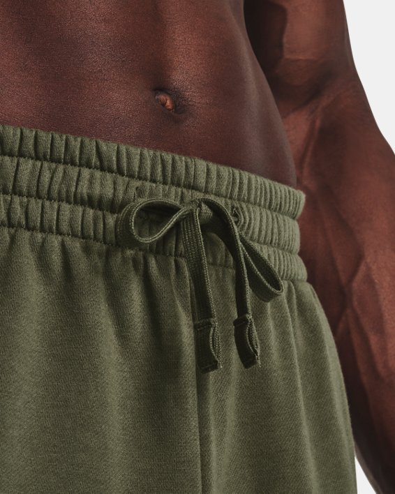 Pantalones de Entrenamiento UA Rival Fleece para Hombre, Green, pdpMainDesktop image number 3